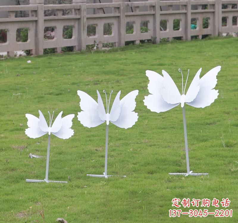 山西不锈钢艺术之美蝴蝶雕塑