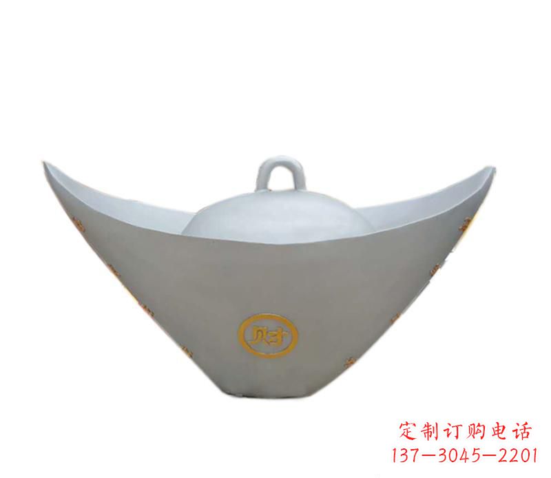 山西非凡的不锈钢元宝雕塑