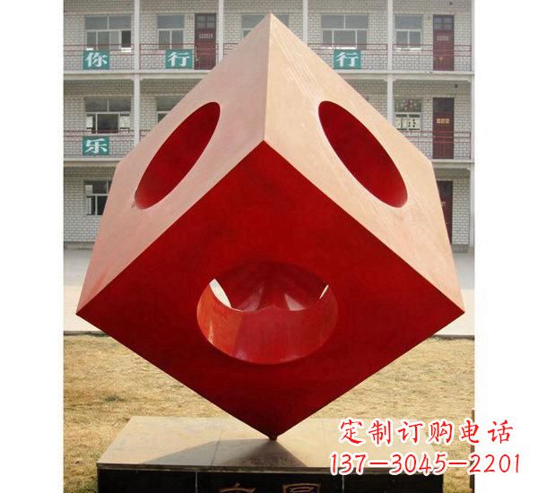 山西不锈钢魔方雕塑展现精致与艺术