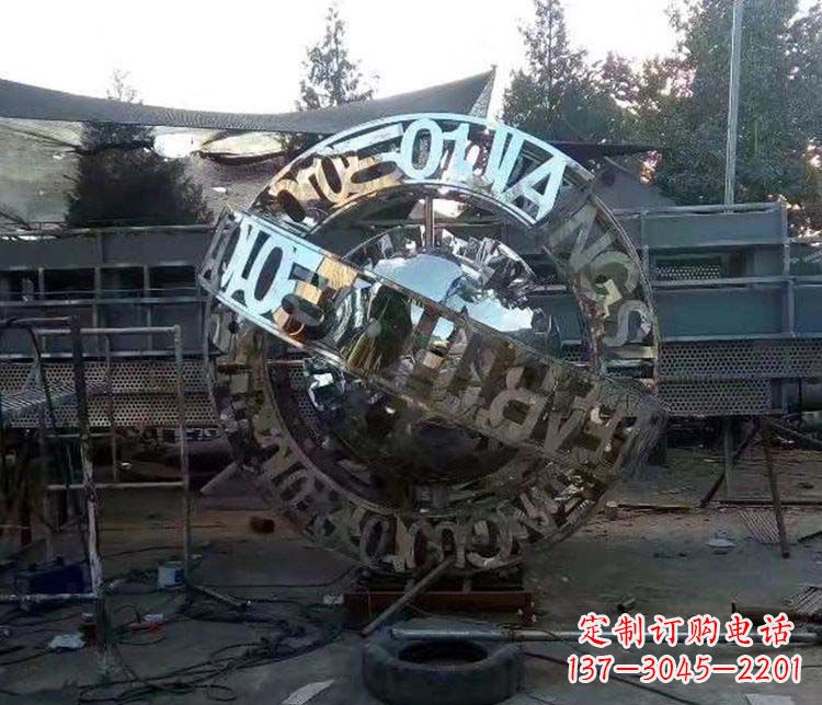 山西不锈钢字母景观雕塑创造美丽的空间