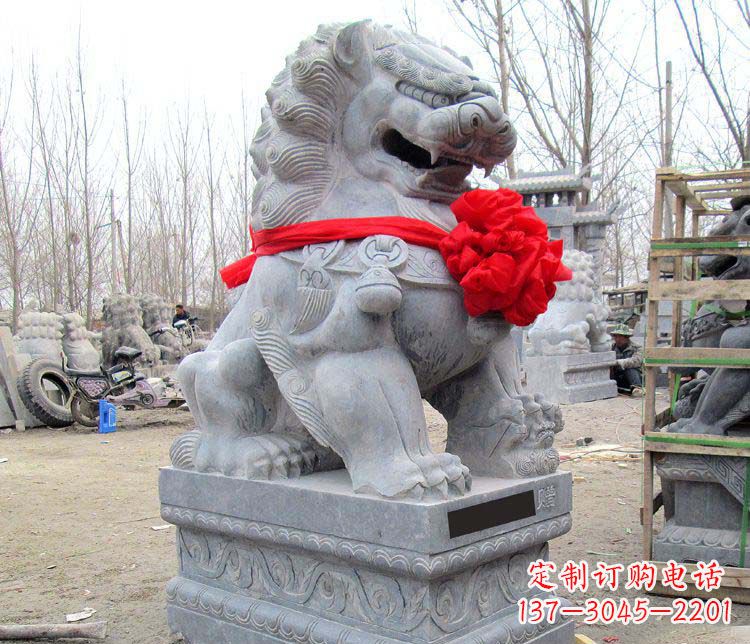 山西雄壮狮子石雕——欢迎来到宁波