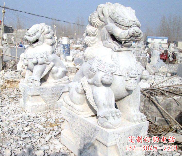 山西狮子雕塑一种神圣而古老的艺术