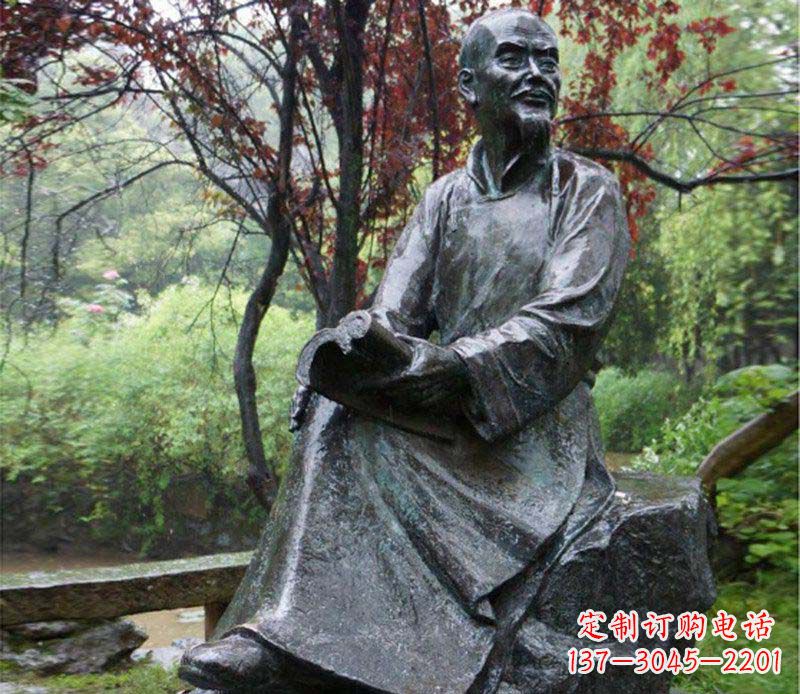山西纪念古代名人的雕塑