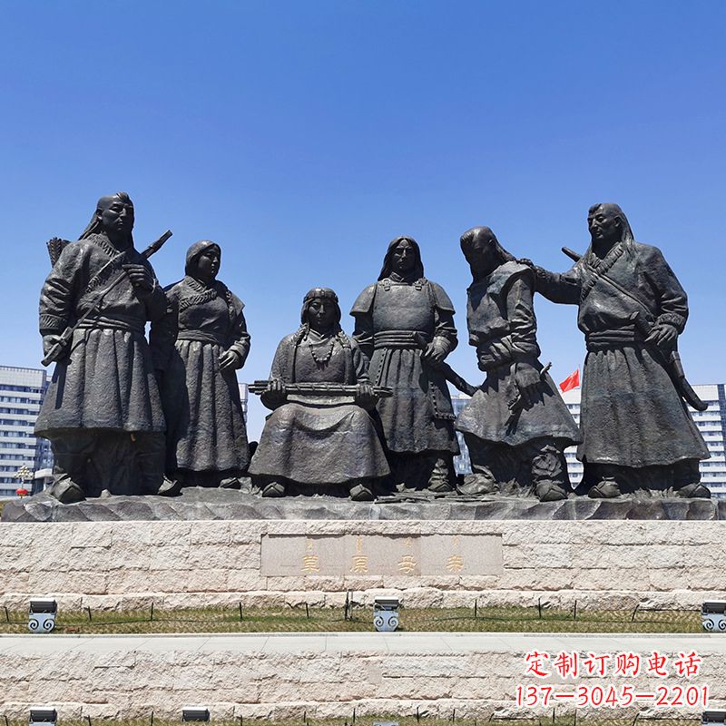 山西草原母亲——传承爱的雕塑