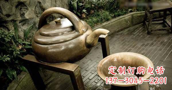 山西茶壶雕塑——精致的艺术品
