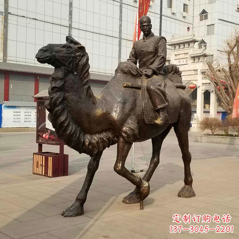 山西骆驼雕塑茶马古道上的精美艺术品