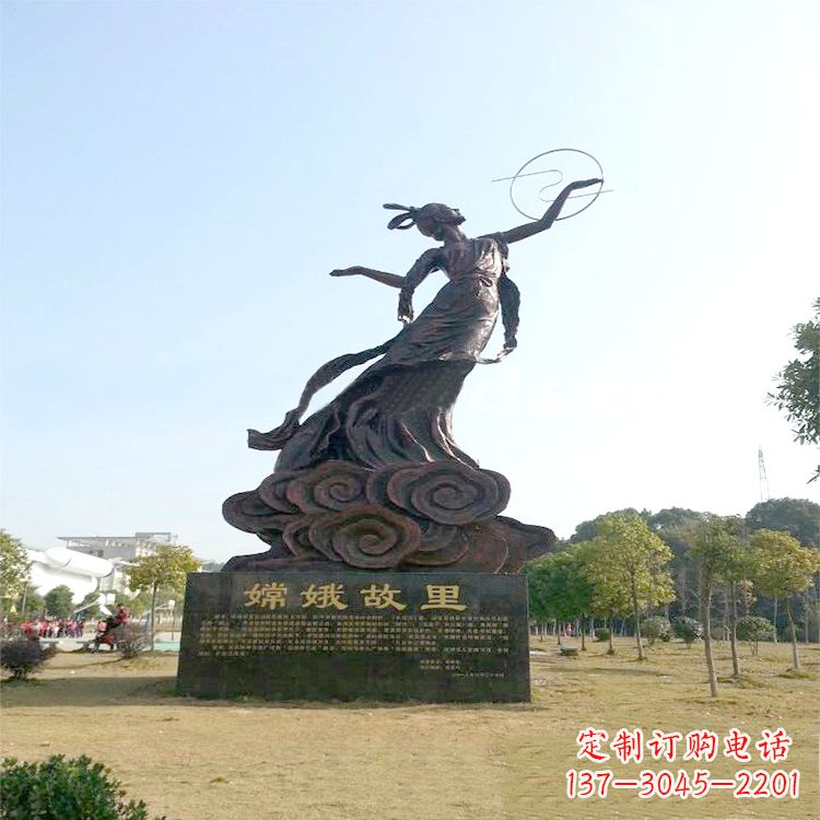 山西嫦娥传说一座神秘的雕像