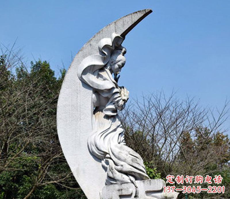 山西嫦娥奔月传承中国传统文化的雕塑之美