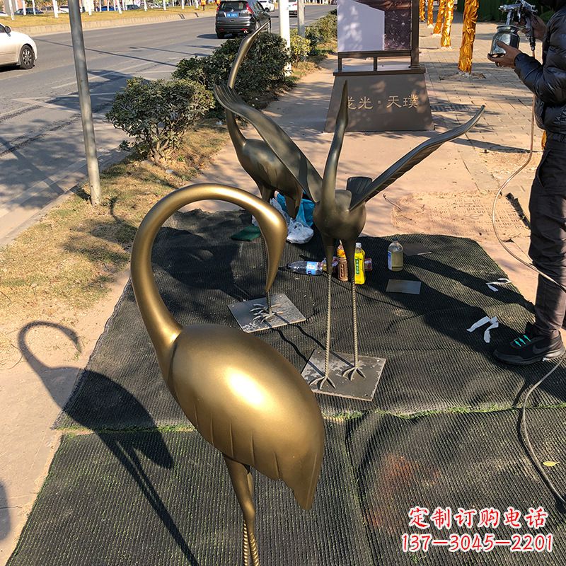 山西成都鹤雕——传承中国古代文化