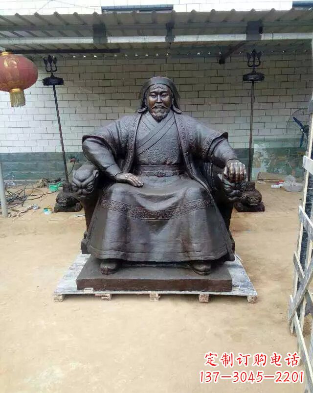 山西成吉思汗永垂不朽的英雄