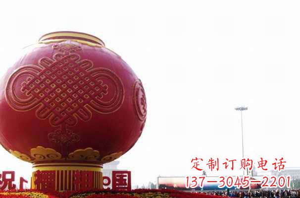 山西不锈钢灯笼雕塑——美丽城市的艺术装饰