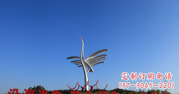 山西仙鹤雕塑给城市带来独特的美感