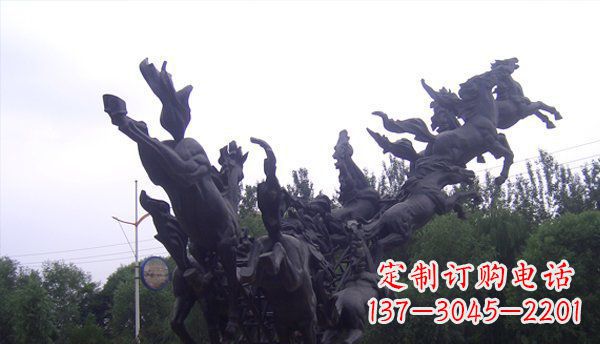 山西马雕塑精美绝伦的艺术品