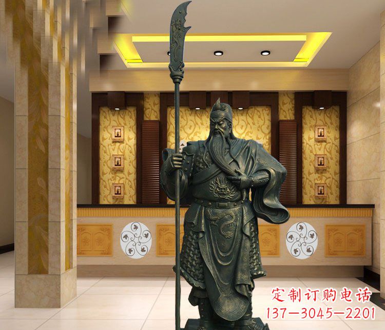 山西关公雕塑——传承弘扬中华文化