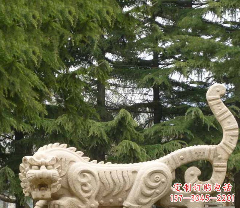 山西传神的老虎雕塑