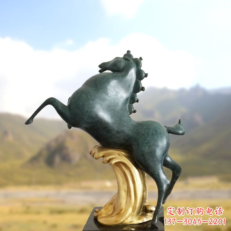 山西马雕塑传承中国古代文化精髓
