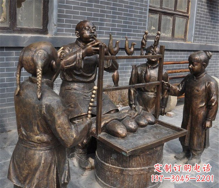 山西糖人雕塑——街边温馨的小情调