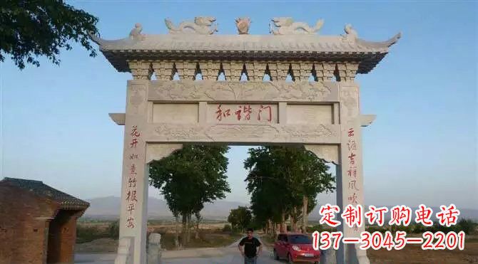 山西牌坊雕塑