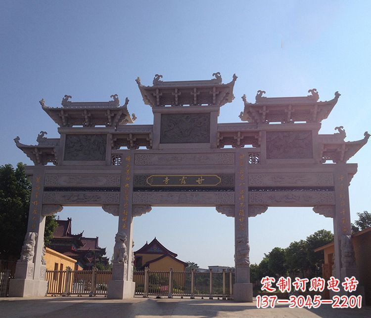 山西牌坊雕塑——传承民间艺术的精髓
