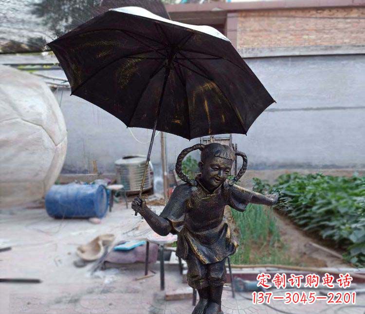 山西儿童雕塑传承文化之美
