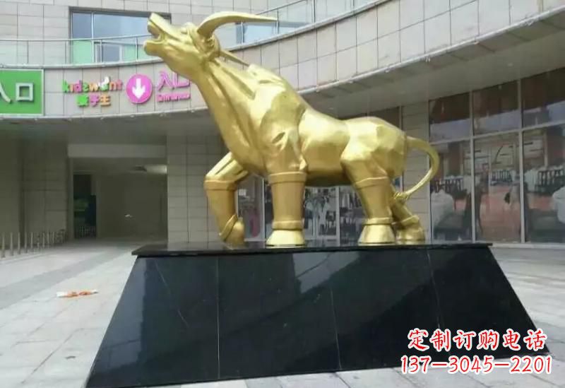山西大黄牛铜雕
