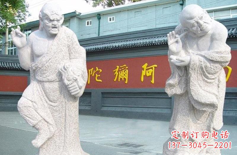 山西大理石罗汉雕塑佛教精神的象征