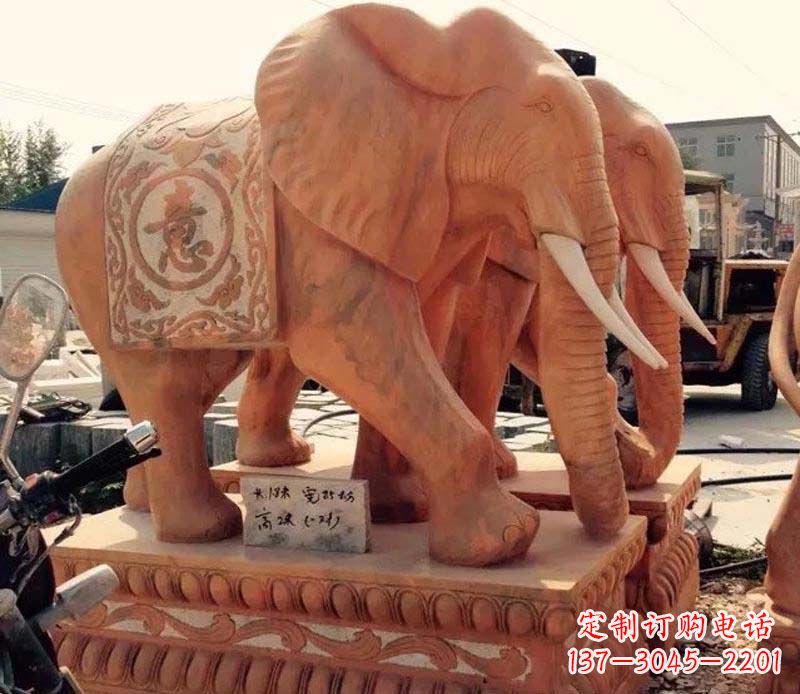 山西大象雕塑 传承古典文化的艺术精品