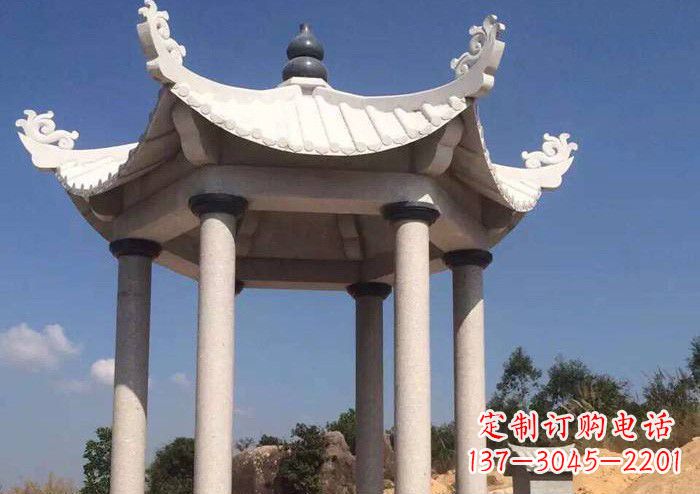 山西大理石凉亭雕塑——传承古代工艺之精粹