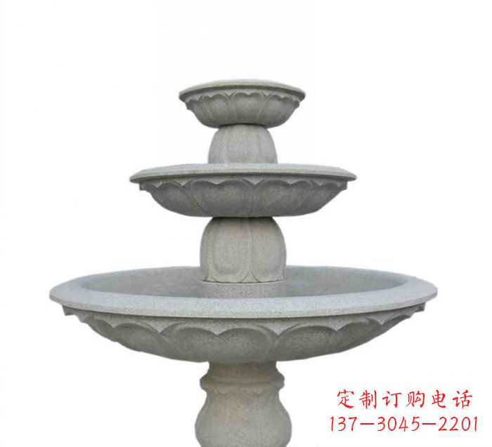 山西大理石多层喷泉石雕——精美而充满灵性的艺术杰作