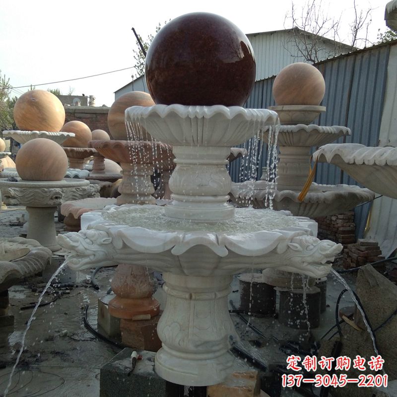 山西大理石风水球雕塑传统文化的艺术精髓