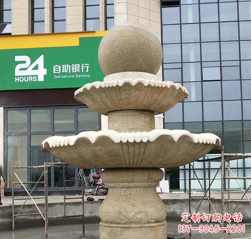 山西大理石风水球喷泉雕塑——振奋人心的艺术杰作