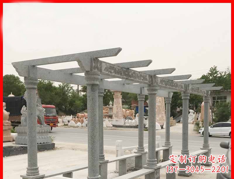 山西大理石公园石雕长廊