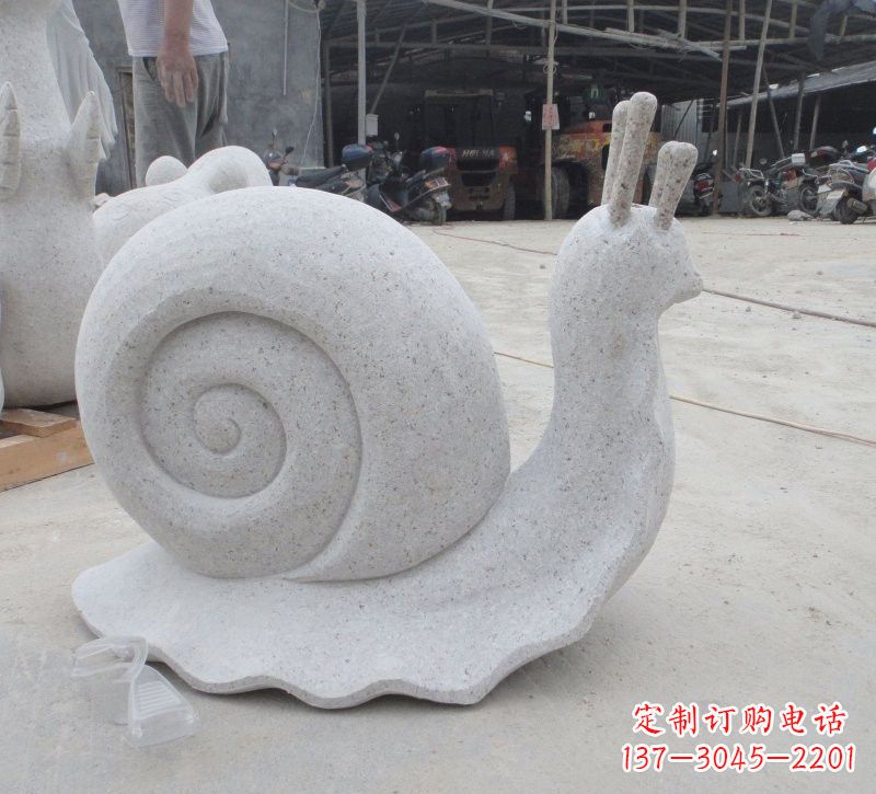 山西大理石蜗牛雕塑