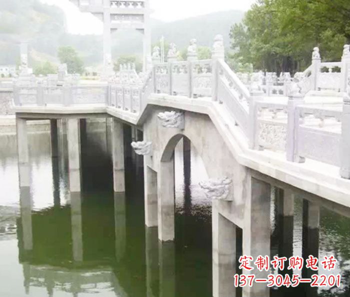 山西大理石拱桥石雕栏板