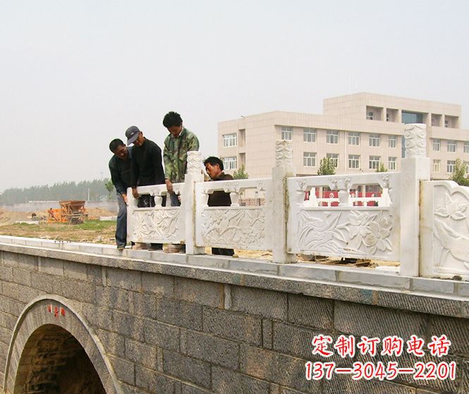 山西大理石拱桥石雕栏板 (4)