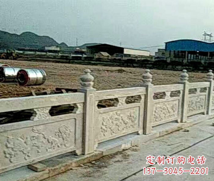 山西精美大理石栏板雕塑