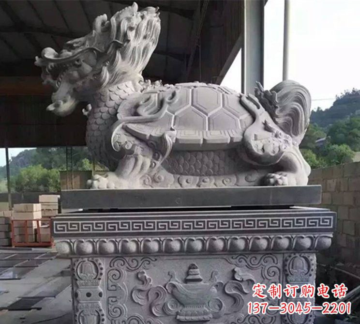 山西中领雕塑 | 手工制作大理石龙雕塑