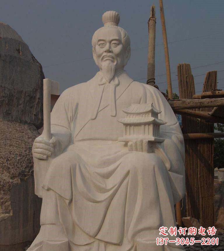 山西传承古典艺术,精美手工鲁班雕塑