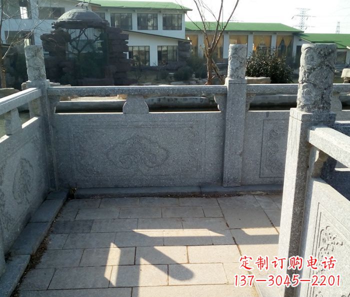 山西精美大理石栏板雕塑