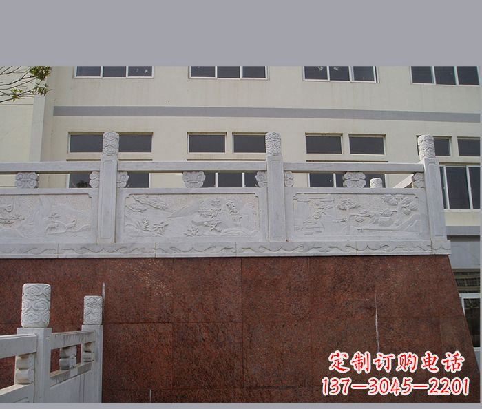 山西精致美观的大理石栏板雕塑