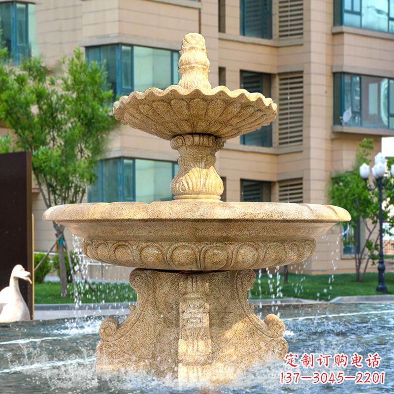 山西大理石喷泉雕塑