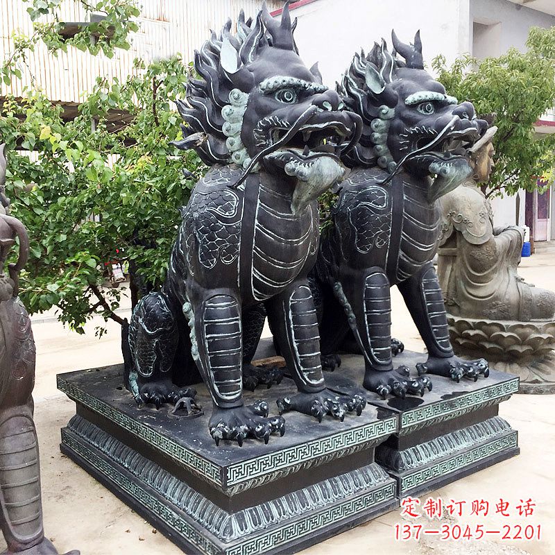 山西大理石麒麟雕塑