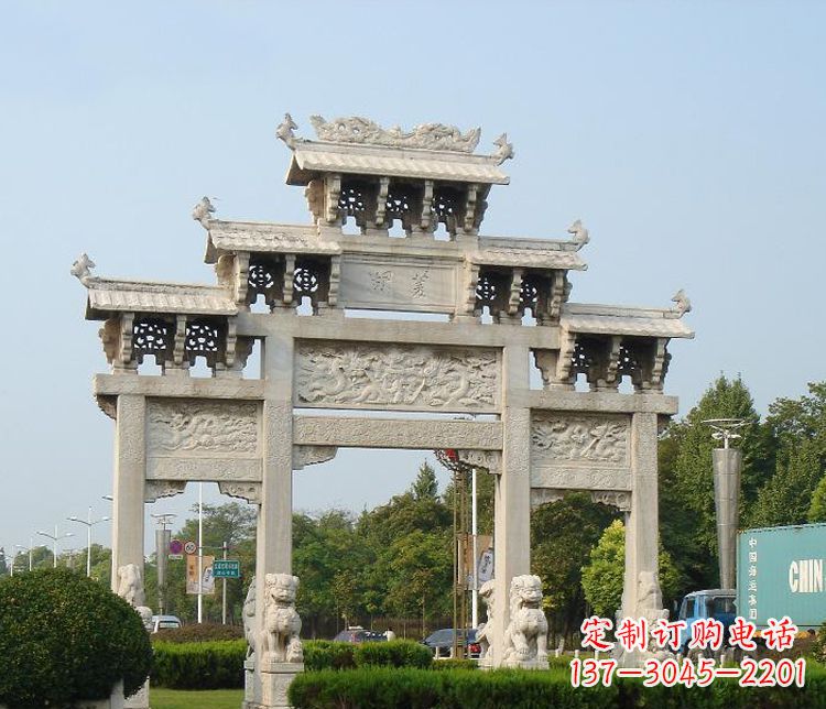 山西大理石牌坊雕塑——精致纯粹、卓越优雅