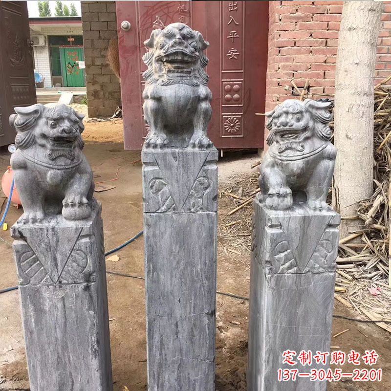 山西大理石马雕塑