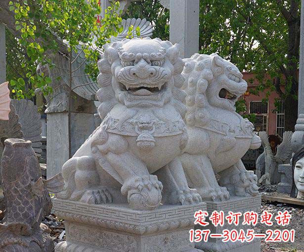 山西中领雕塑狮子雕塑定制