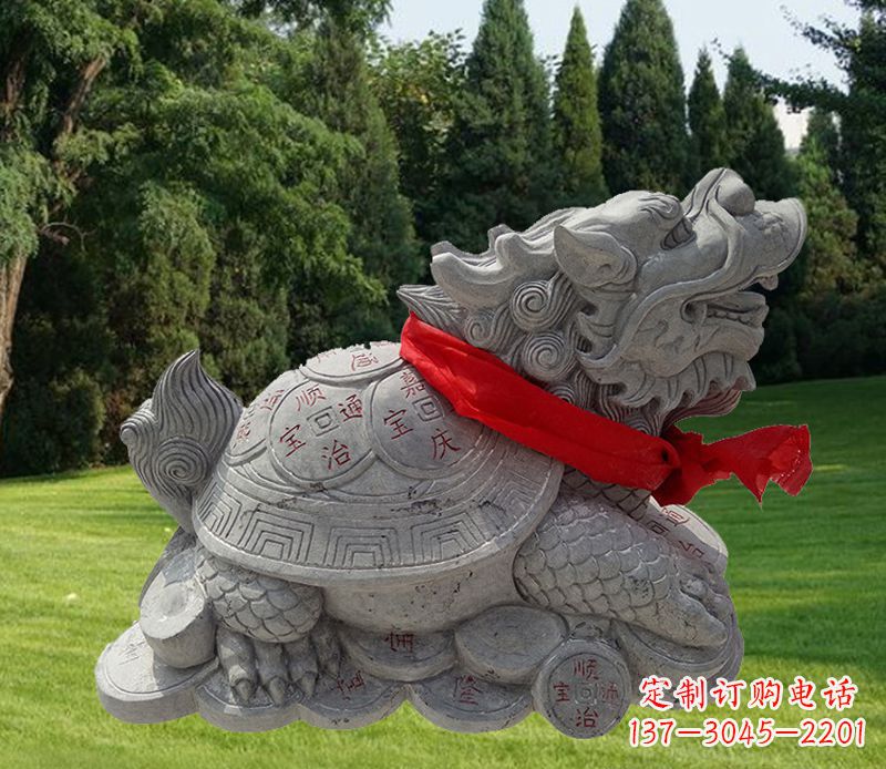山西古典铜质龙雕塑