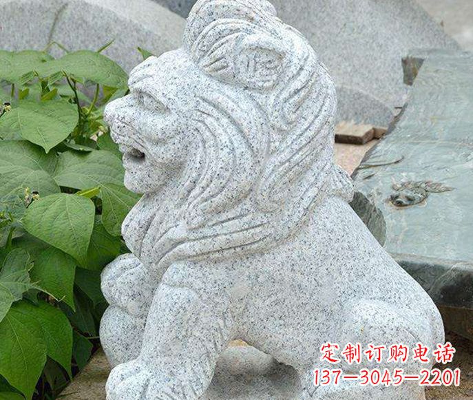 山西大理石狮子雕塑