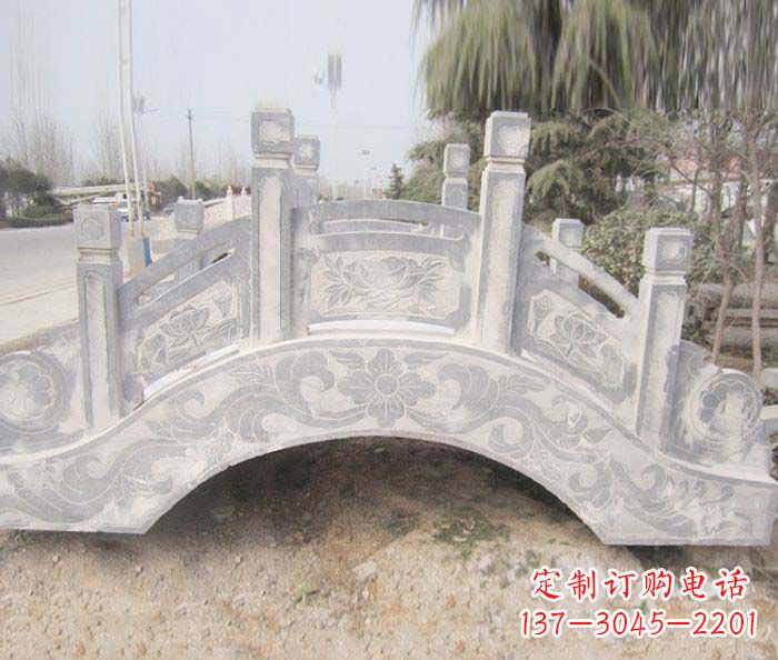 山西大理石小型石雕拱桥