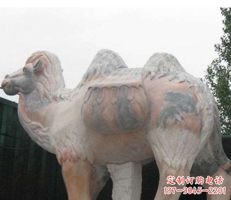 山西新颖精美的骆驼石雕