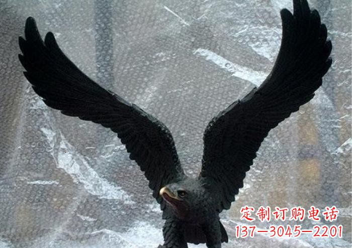 山西大鹏展翅玻璃钢老鹰雕塑